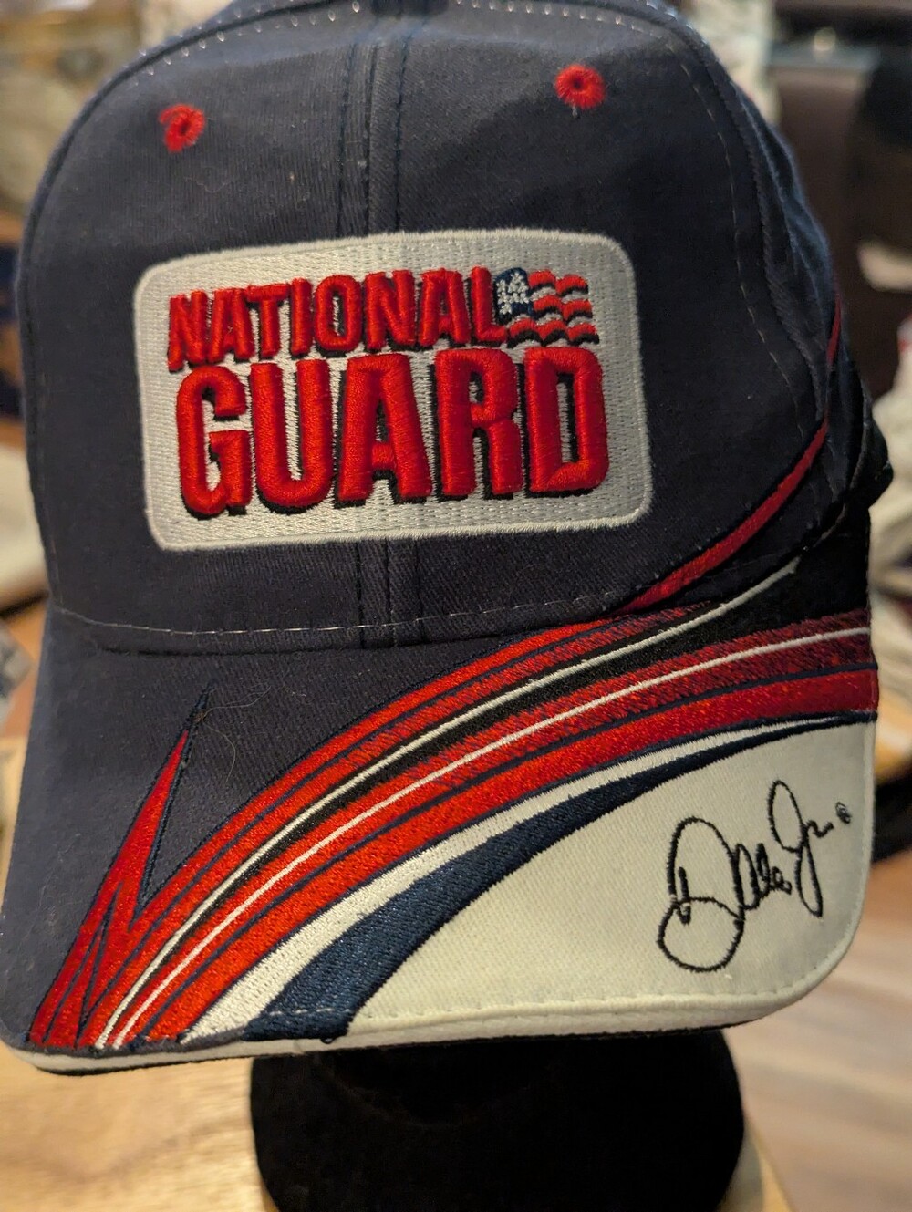 Chase Authentics Dale Earnhardt Jr. #88 National Guard hat embroidered logo